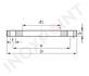 Фланец нержавеющий плоский PN 16 Dn 10 (12 мм) AISI 304, DIN